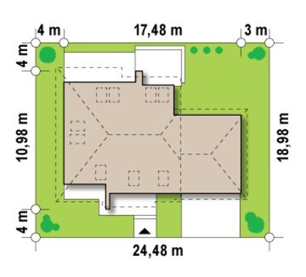 Galería de visualizaciones - Proyecto de casa con ático y garaje para dos coches