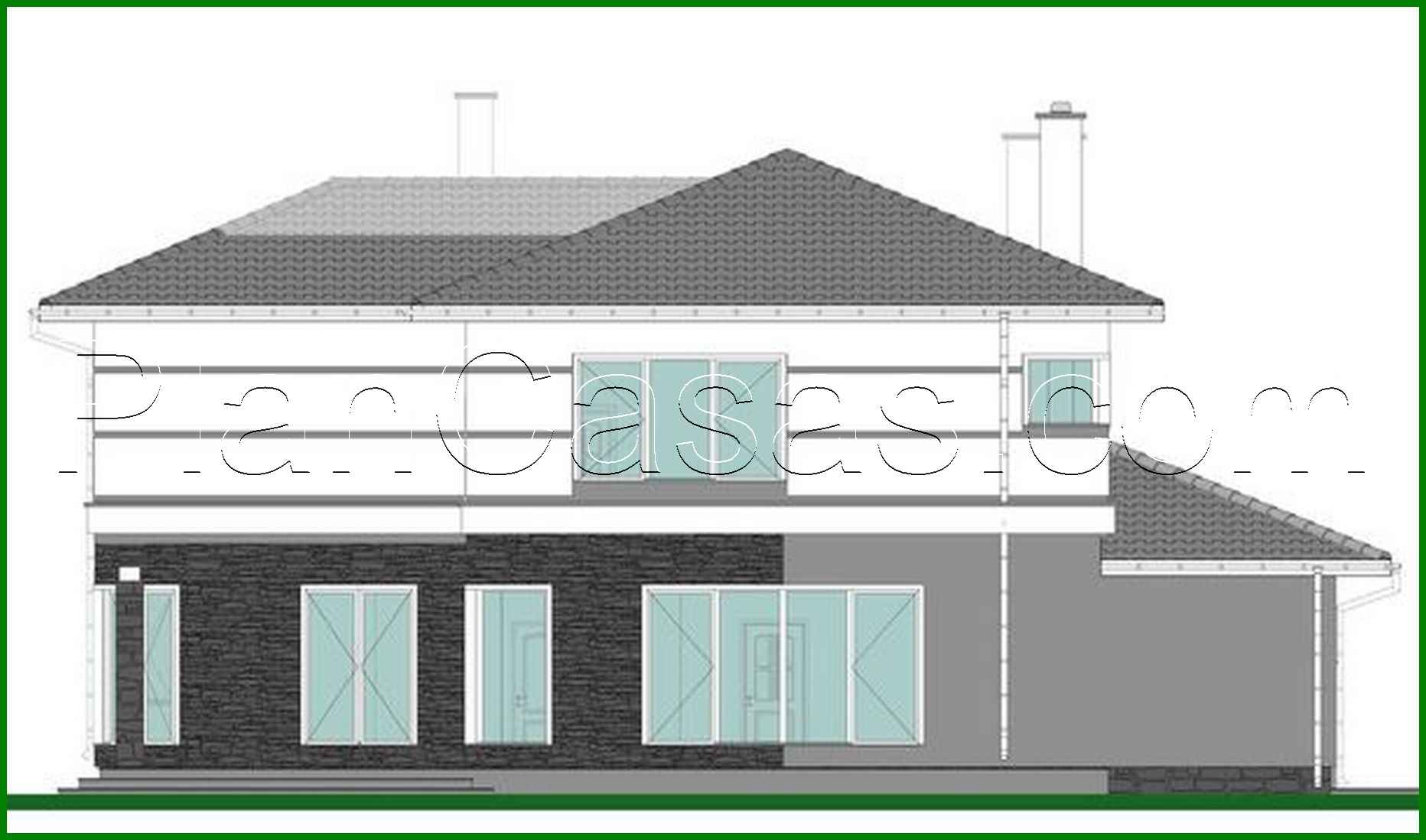 Galería de visualizaciones - Proyecto para la construcción de una mansión luminosa de dos plantas