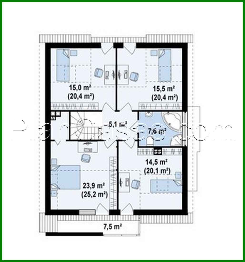 Visualization gallery - Project of a modern house with a garage