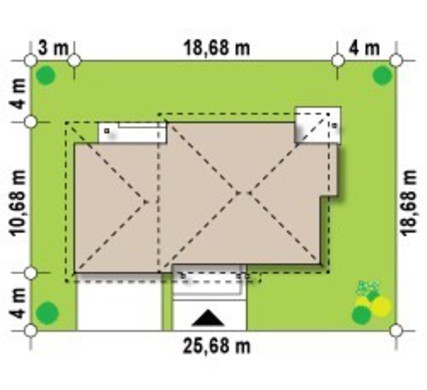 Galería de visualizaciones - Proyecto de una casa de campo de dos plantas con garaje para dos coches