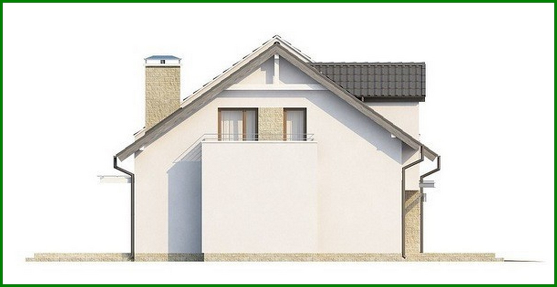 Galería de visualizaciones - Proyecto de una casa moderna y acogedora