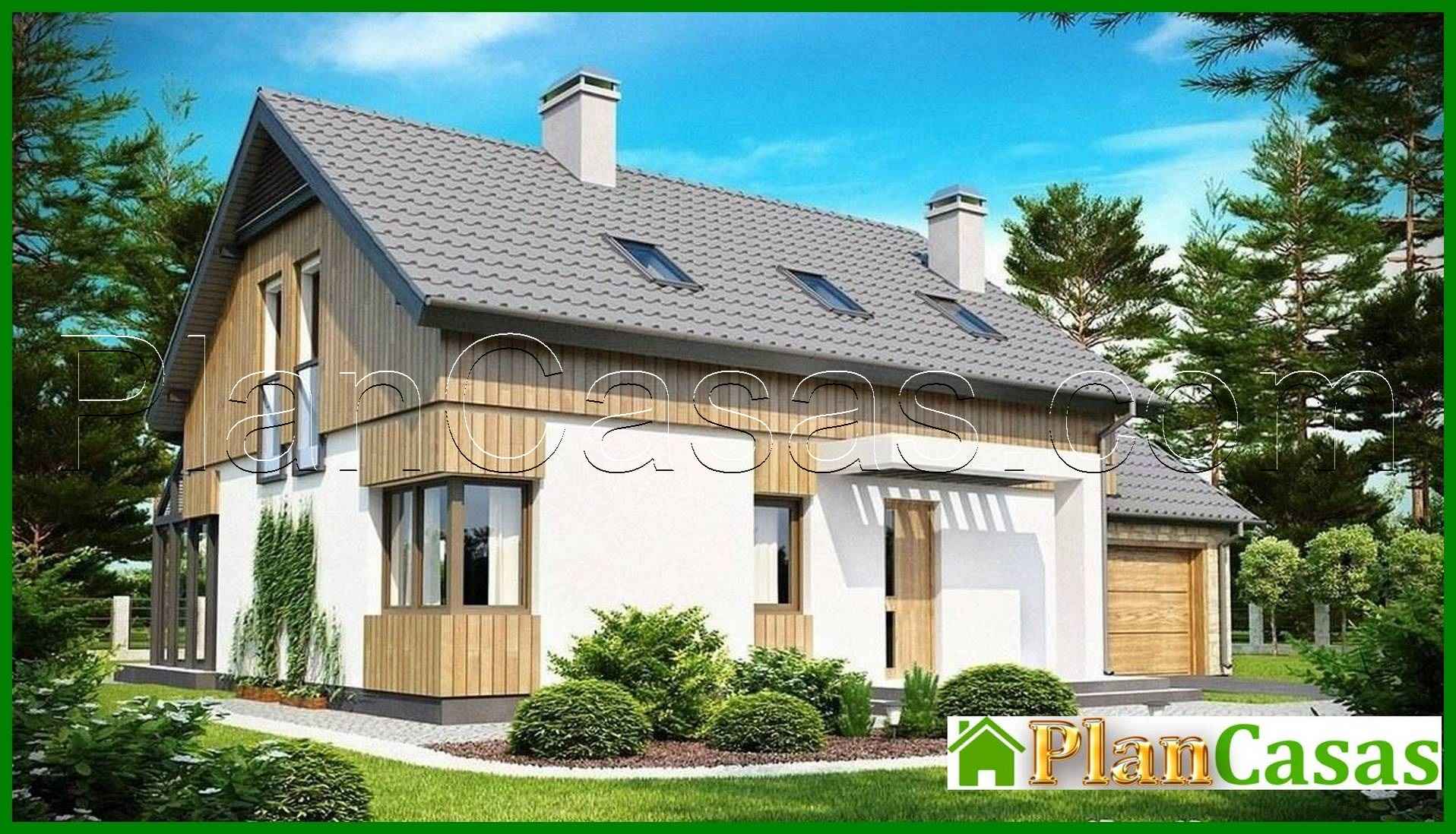 Galería de visualizaciones - Proyecto de casa con terraza acristalada