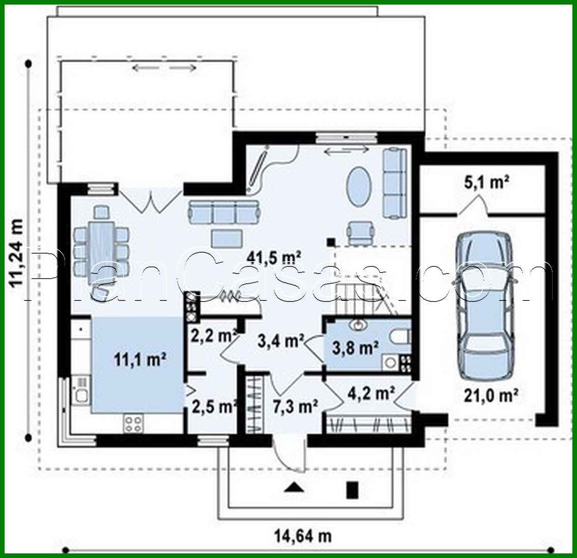 Galería de visualizaciones - Proyecto de casa con terraza acristalada