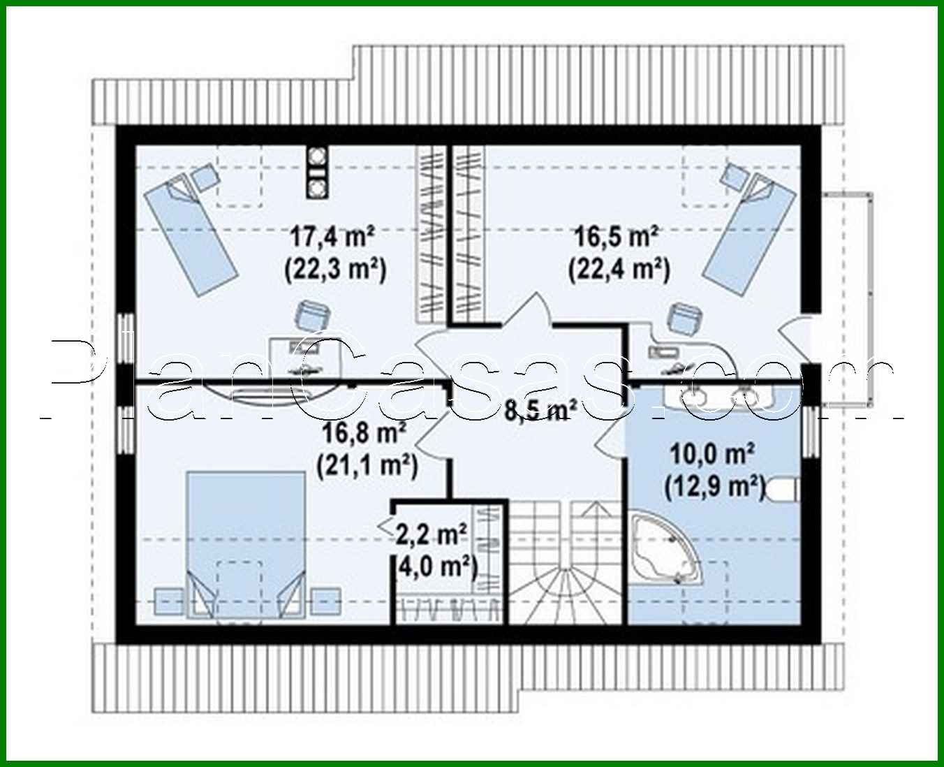 Galería de visualizaciones - Proyecto de casa de campo con garaje, balcón y mirador