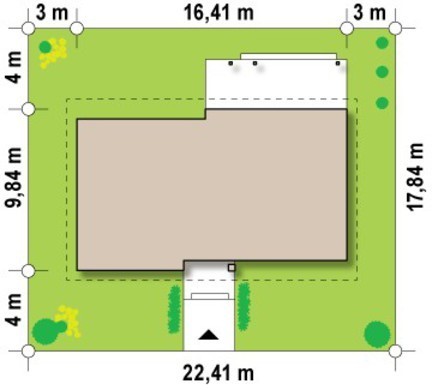 Galería de visualizaciones - Proyecto de una casa de campo de una planta con ático
