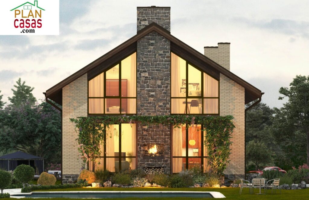 Una hermosa casa de campo