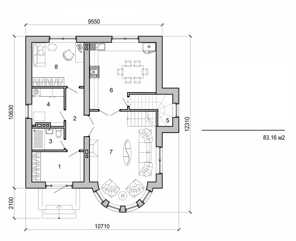 Galería de visualizaciones - Una hermosa casa de campo