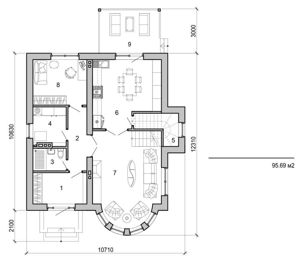 Galería de visualizaciones - Una hermosa casa de campo