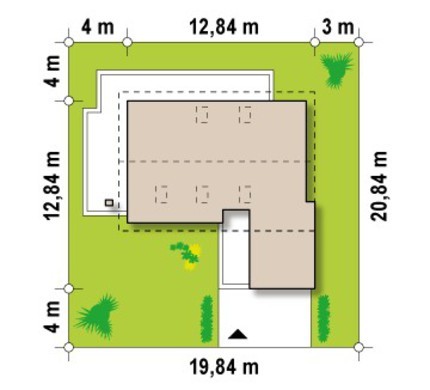 Galería de visualizaciones - Proyecto de una casa de campo con ático y garaje frontal