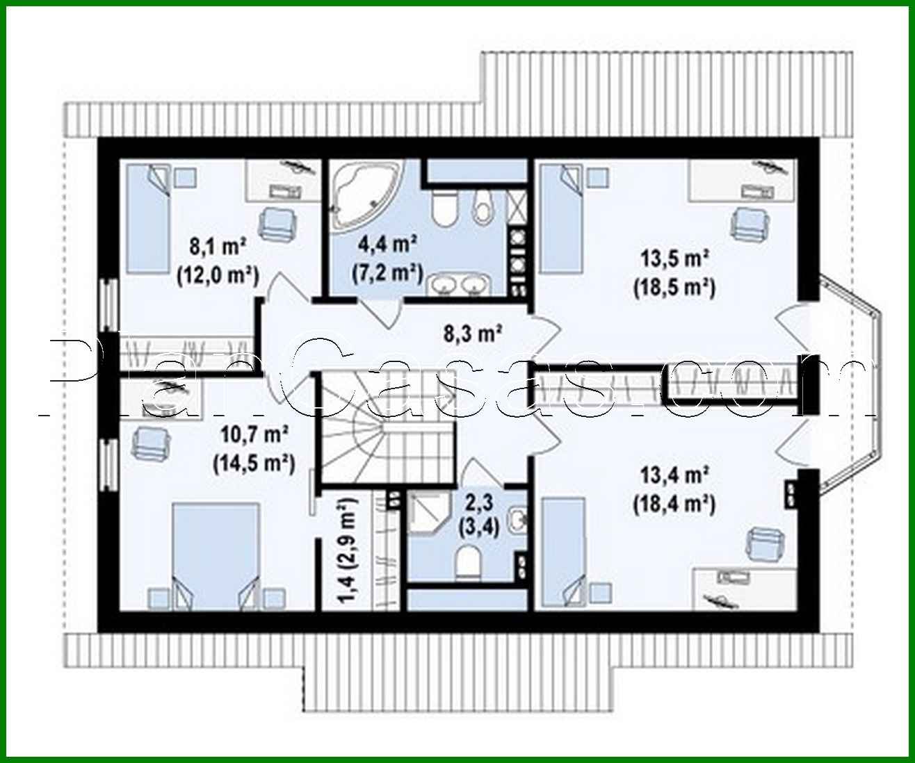 Galería de visualizaciones - Proyecto de casa de campo con garaje integrado, mirador y balcón