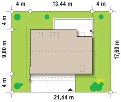 Galería de visualizaciones - Proyecto de una casa de campo con garaje y oficina en la planta baja
