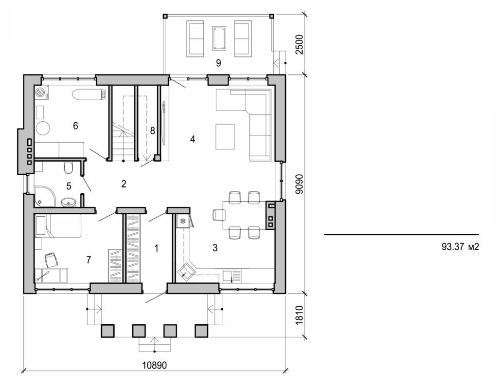 Galería de visualizaciones - Casa de dos plantas