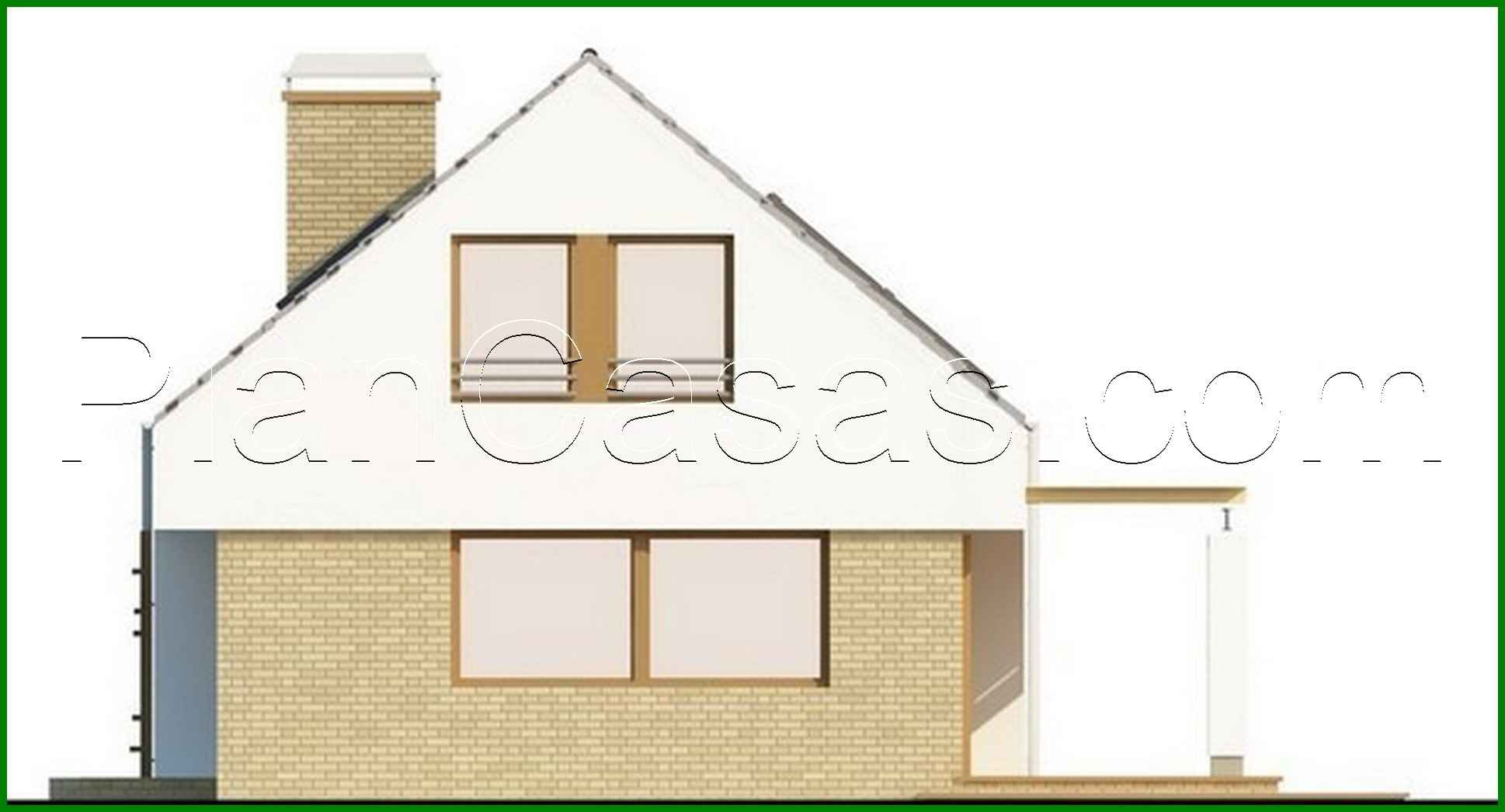 Galería de visualizaciones - Proyecto de una casa de campo pequeña