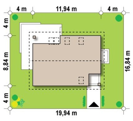 Galería de visualizaciones - Proyecto de una casa pequeña y económica con ático