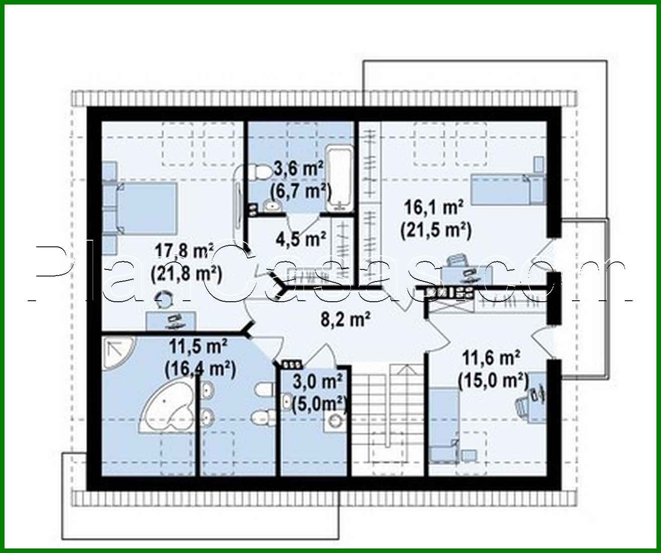 Galería de visualizaciones - Proyecto de casa con ático, mirador acristalado y garaje