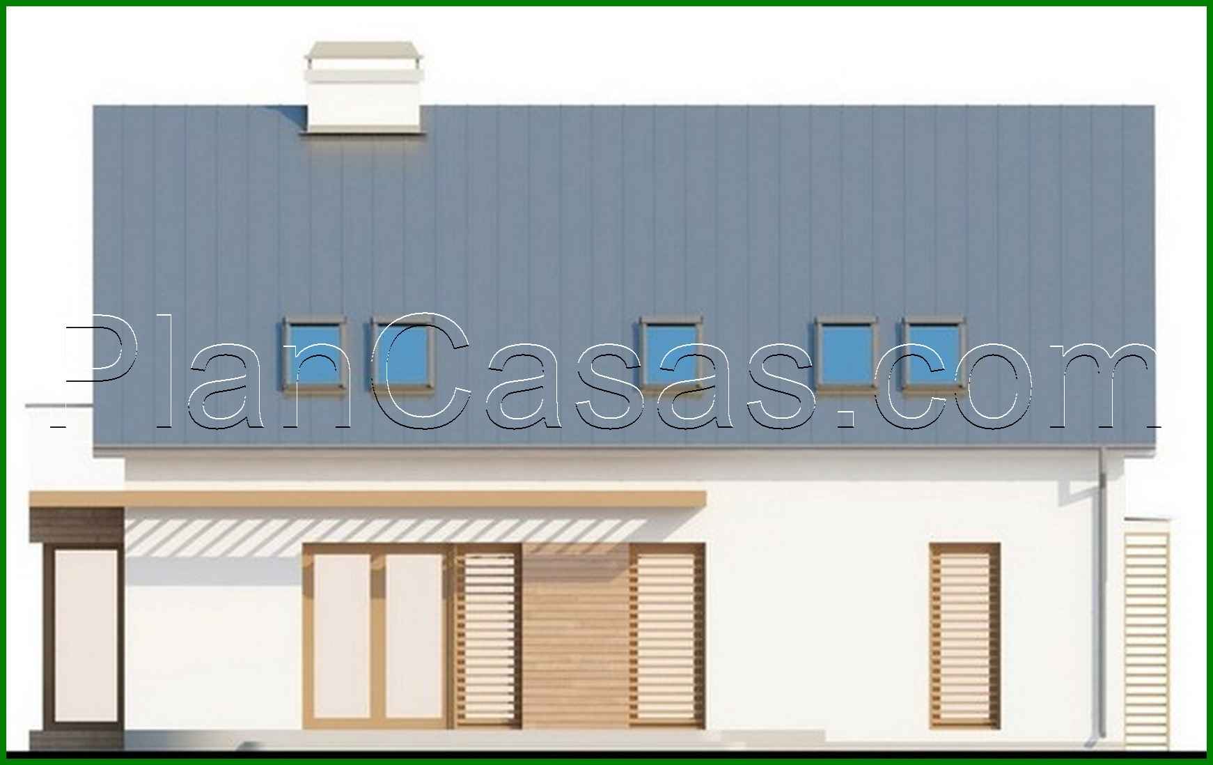 Galería de visualizaciones - Proyecto de casa con ático, mirador acristalado y garaje