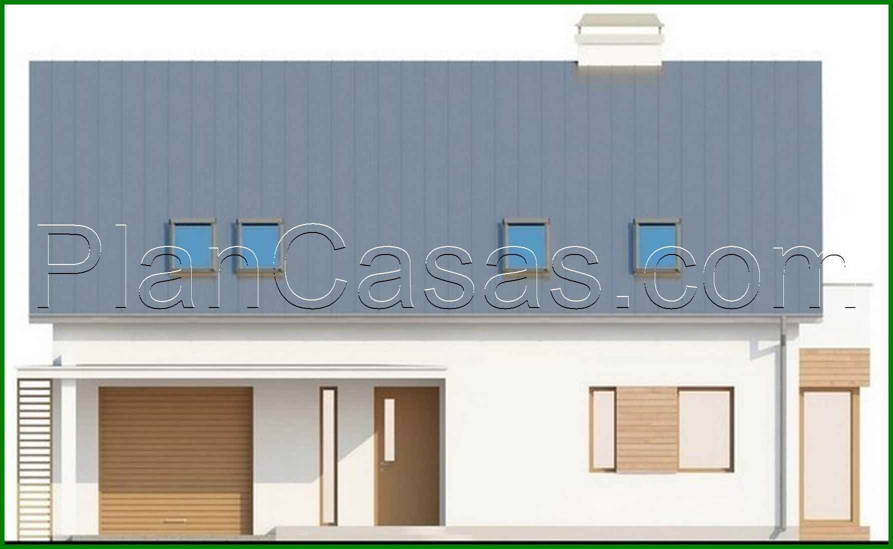 Galería de visualizaciones - Proyecto de casa con ático, mirador acristalado y garaje