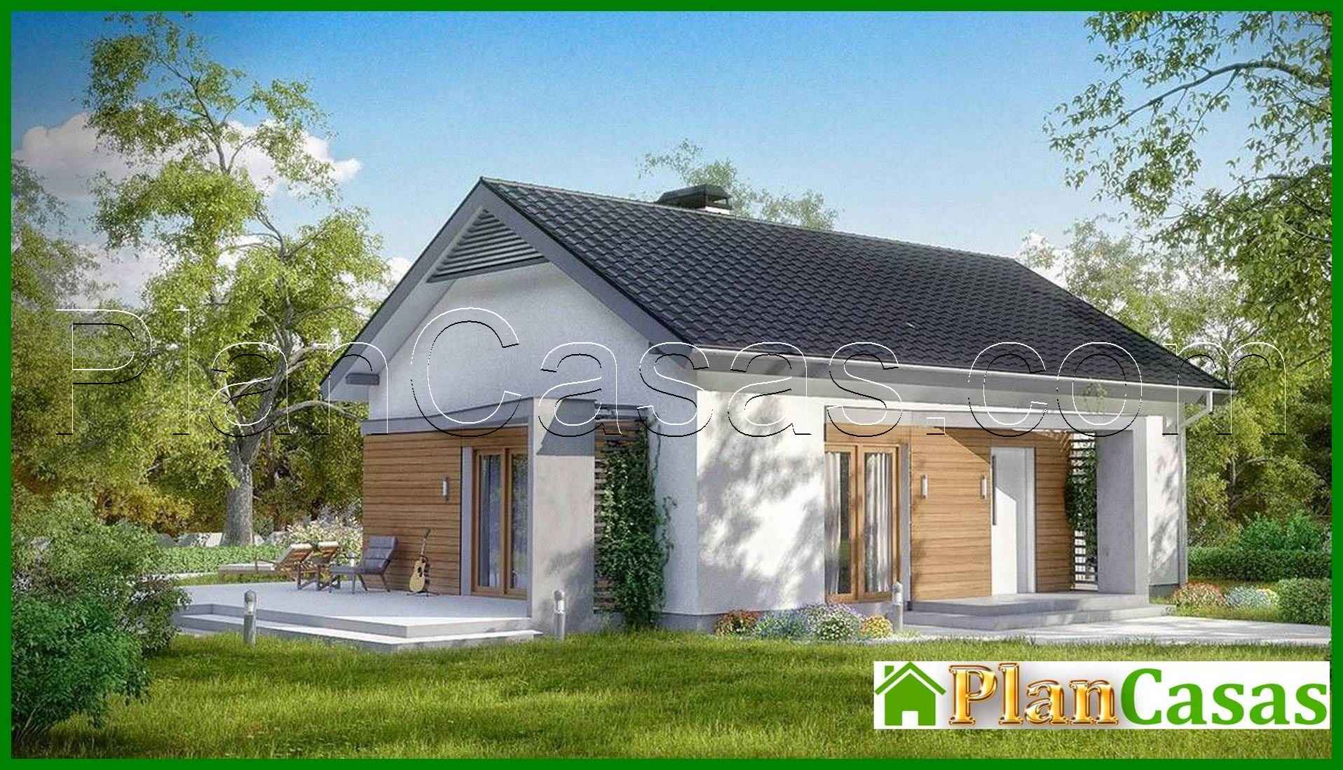 Proyecto de una casa clásica de distribución moderna