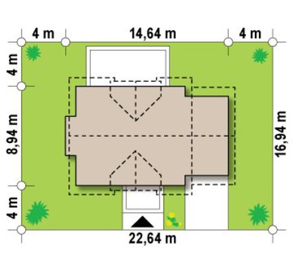 Galería de visualizaciones - Diseño de una casa moderna de cinco dormitorios con garaje