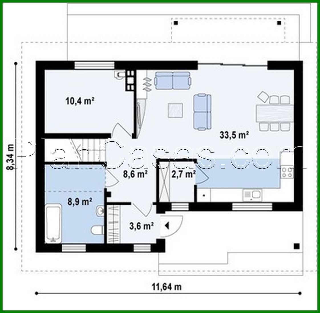 Galería de visualizaciones - Proyecto de una casa de bajo consumo con ático