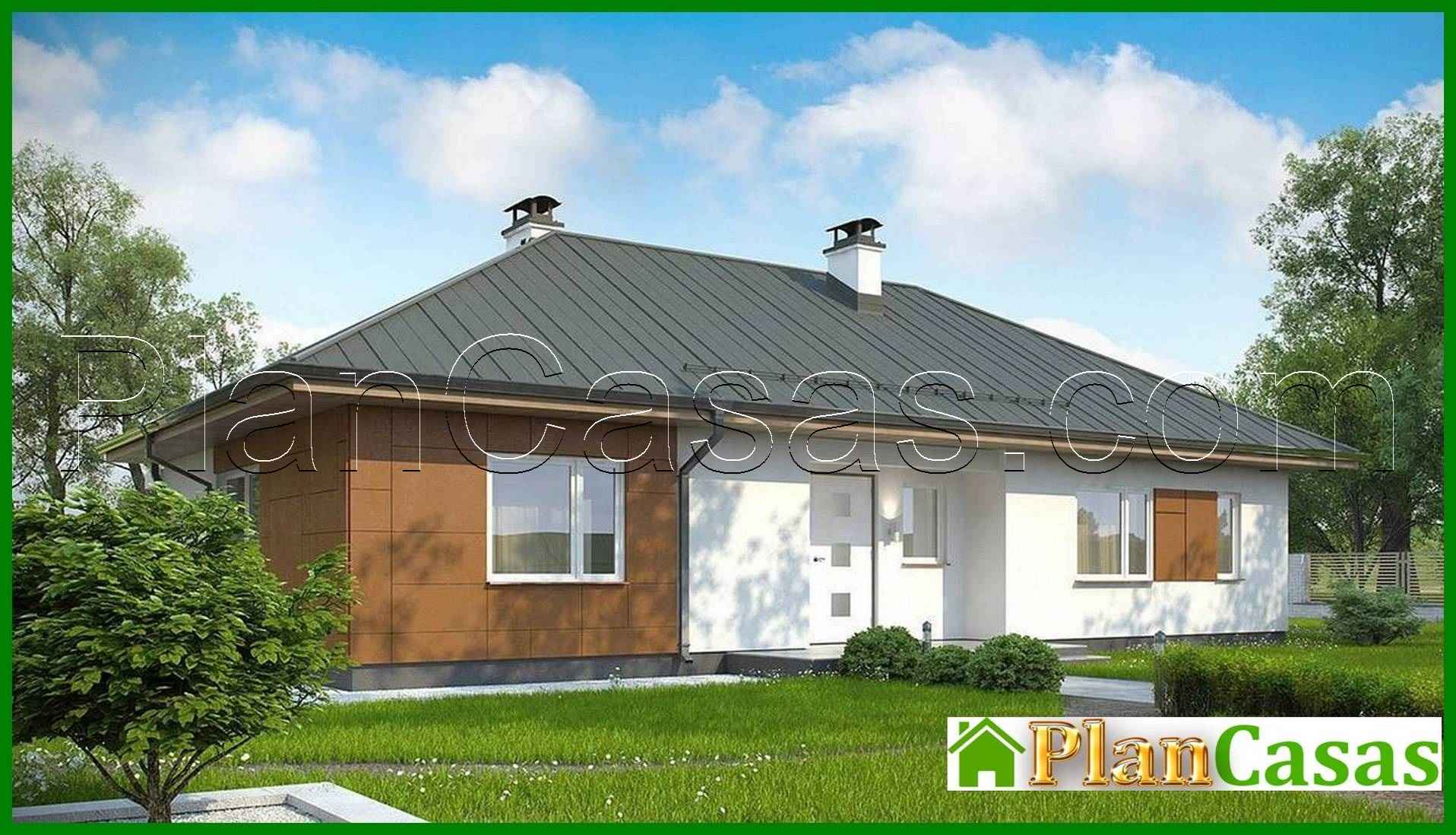 Galería de visualizaciones - Proyecto de una casa clásica de una planta