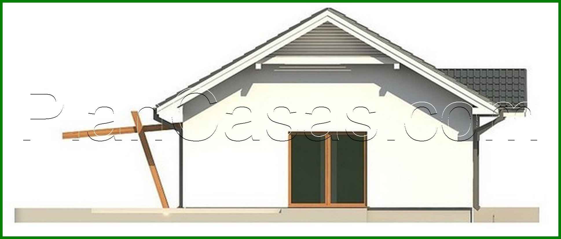 Galería de visualizaciones - Proyecto de una casa de una planta en estilo clásico