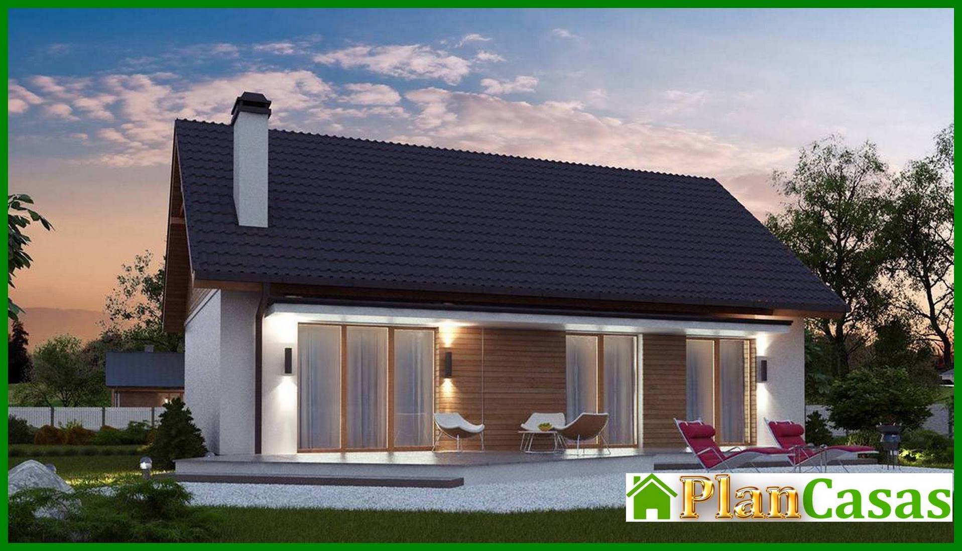 Proyecto de una casa económica y funcional de una planta