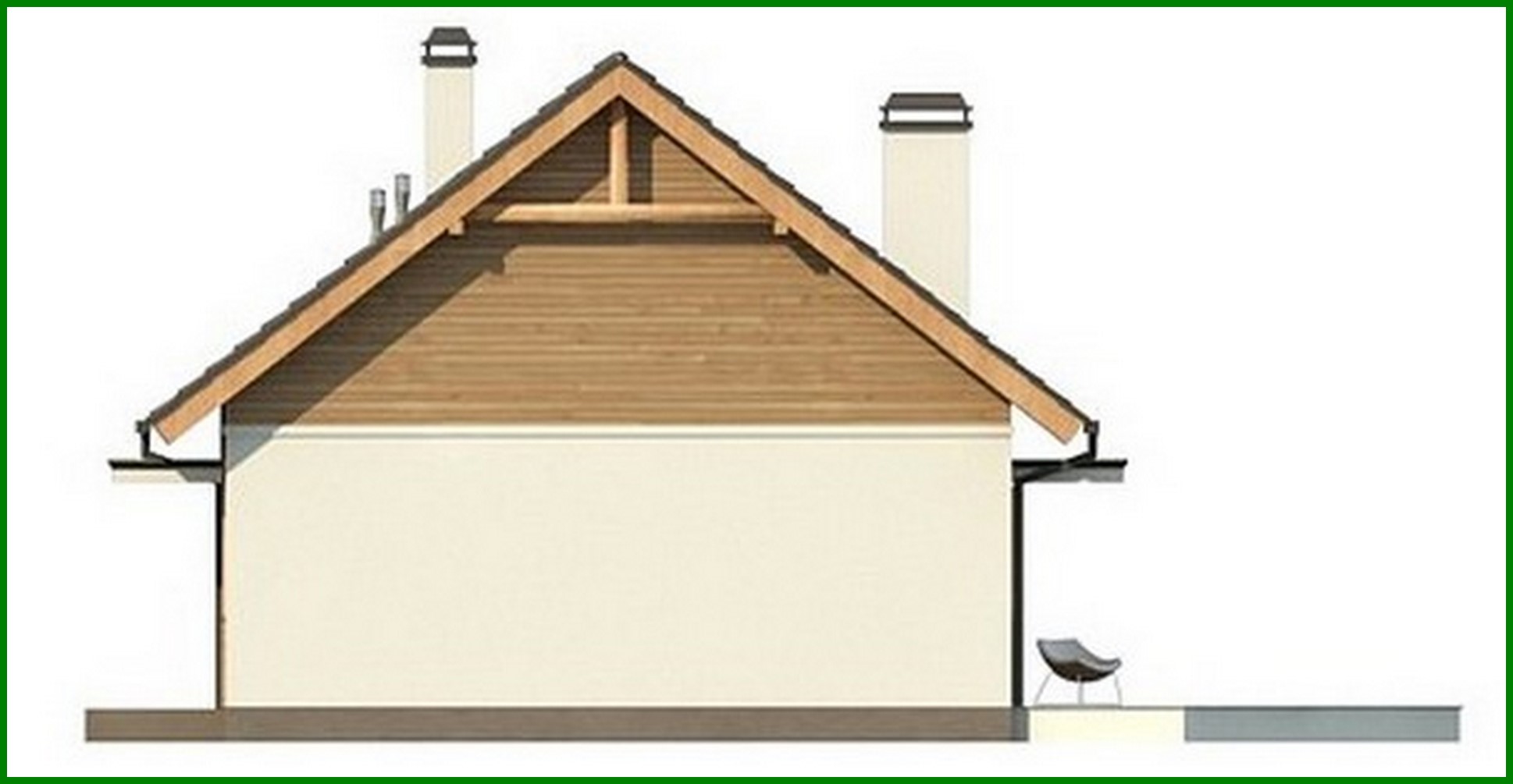 Galería de visualizaciones - Proyecto de una casa económica y funcional de una planta