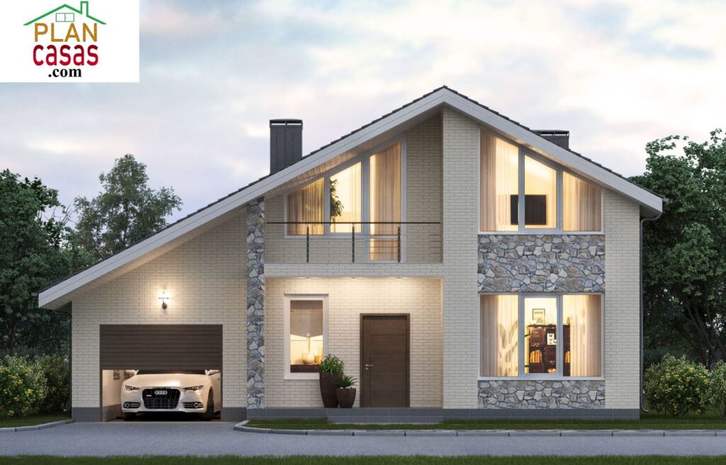 Una hermosa casa de campo