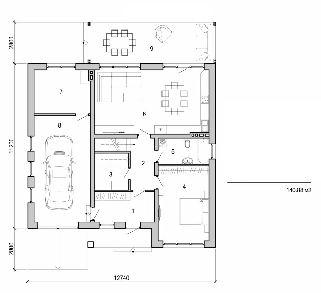 Galería de visualizaciones - Una hermosa casa de campo
