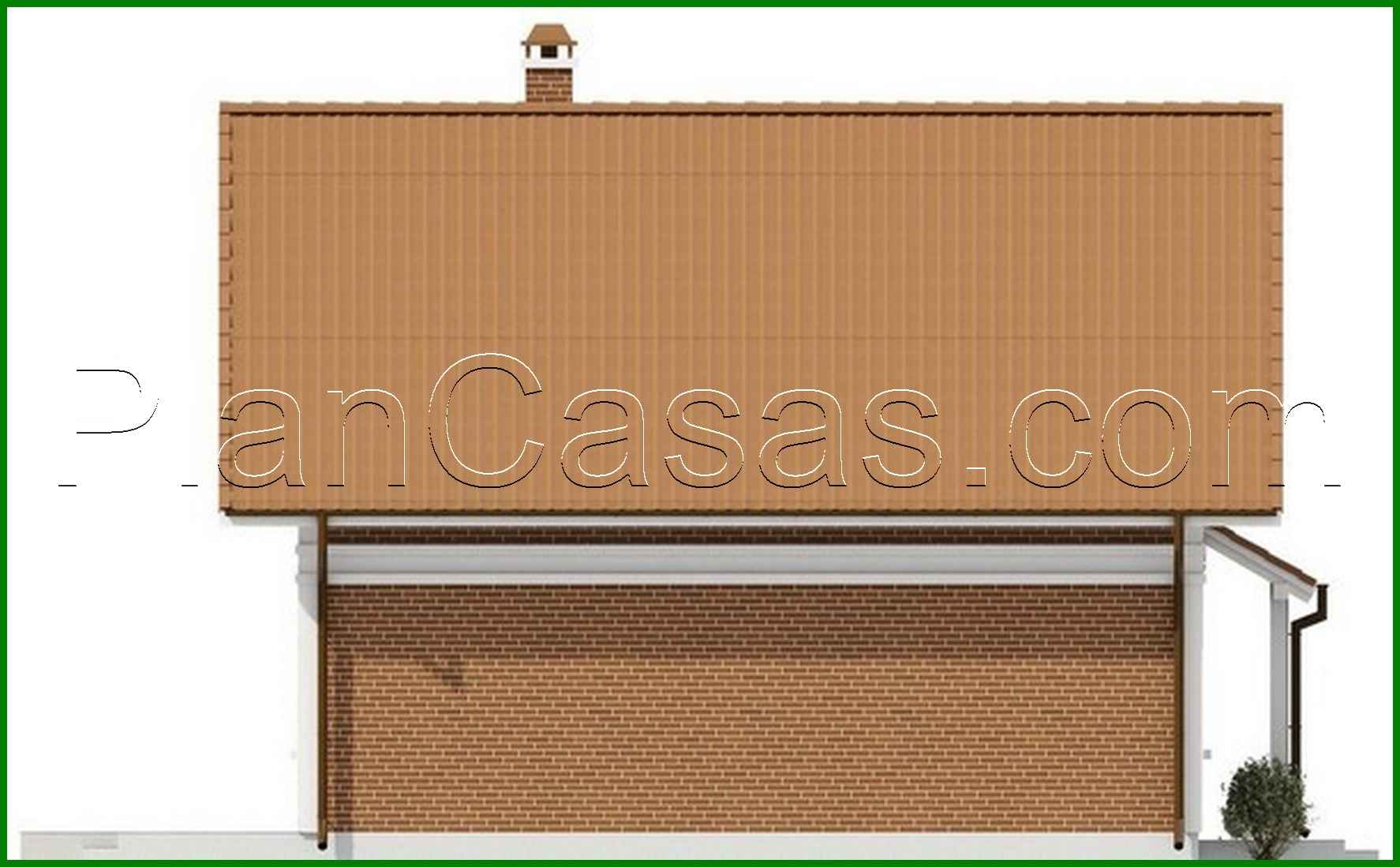 Galería de visualizaciones - Proyecto de una casa pequeña con una oficina en la planta baja