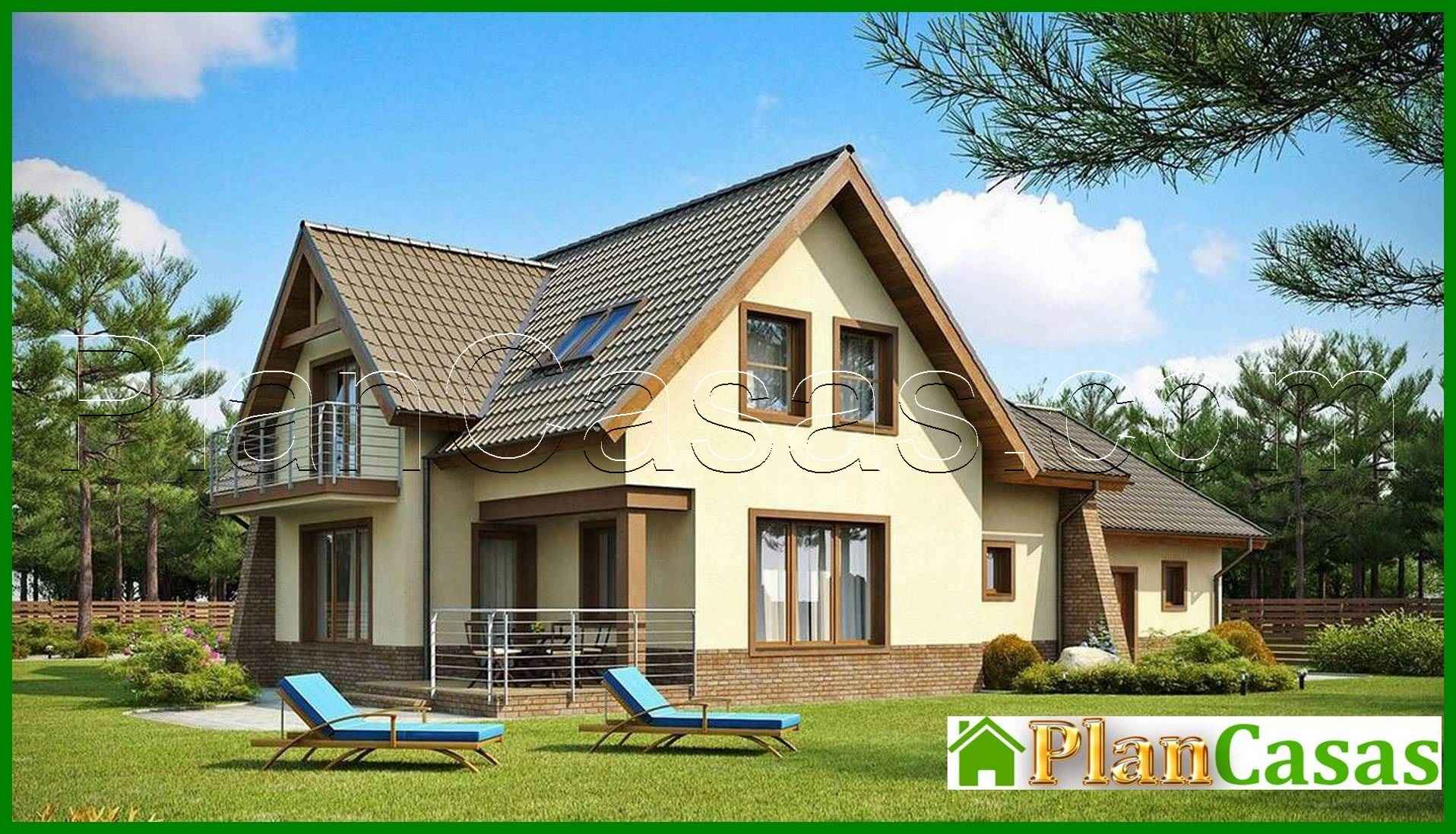 Visualization gallery - House project with an additional living room on the 2nd floor