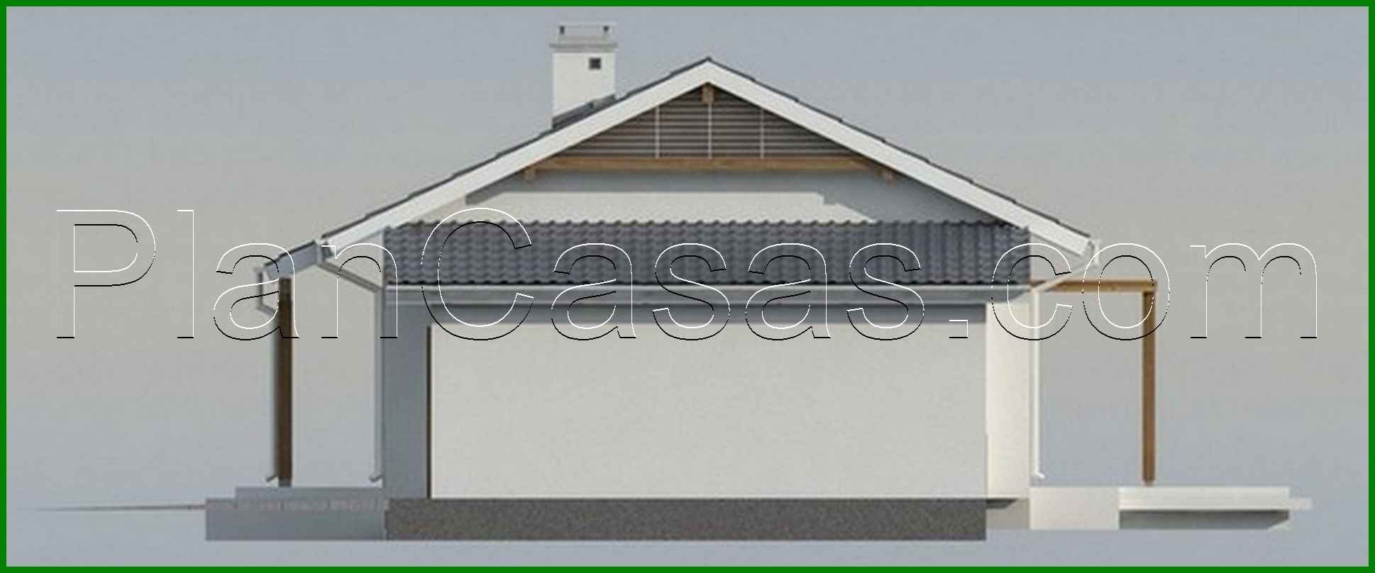 Galería de visualizaciones - El proyecto clásico de una pequeña casa de campo