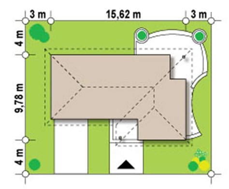 Galería de visualizaciones - Proyecto de una casa moderna y elegante de una planta con garaje