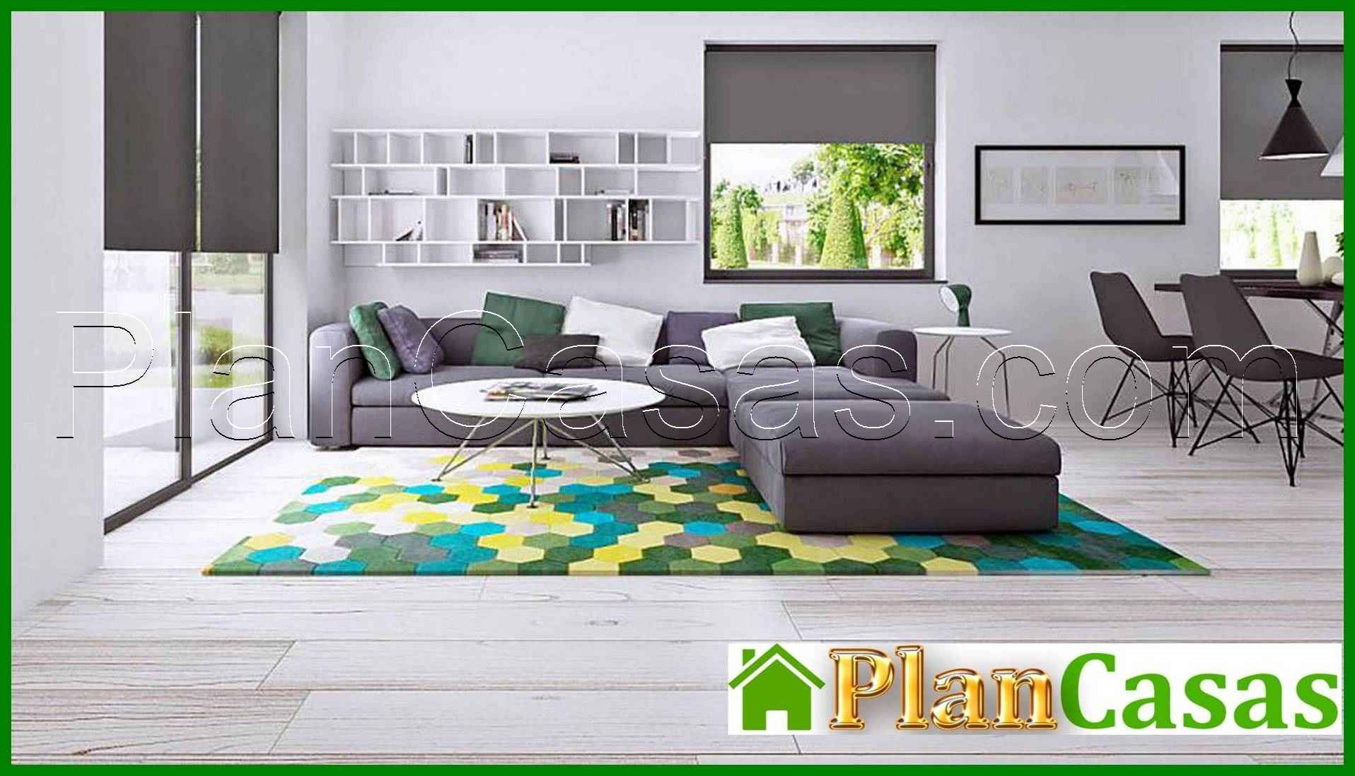 Galería de visualizaciones - Proyecto de una bonita casa de 155 m² con distribución racional del espacio