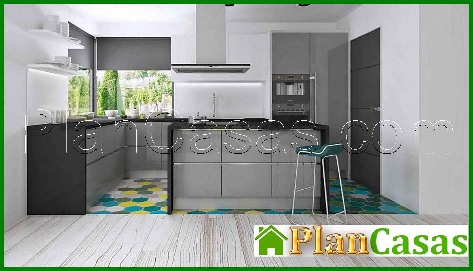 Galería de visualizaciones - Proyecto de una bonita casa de 155 m² con distribución racional del espacio