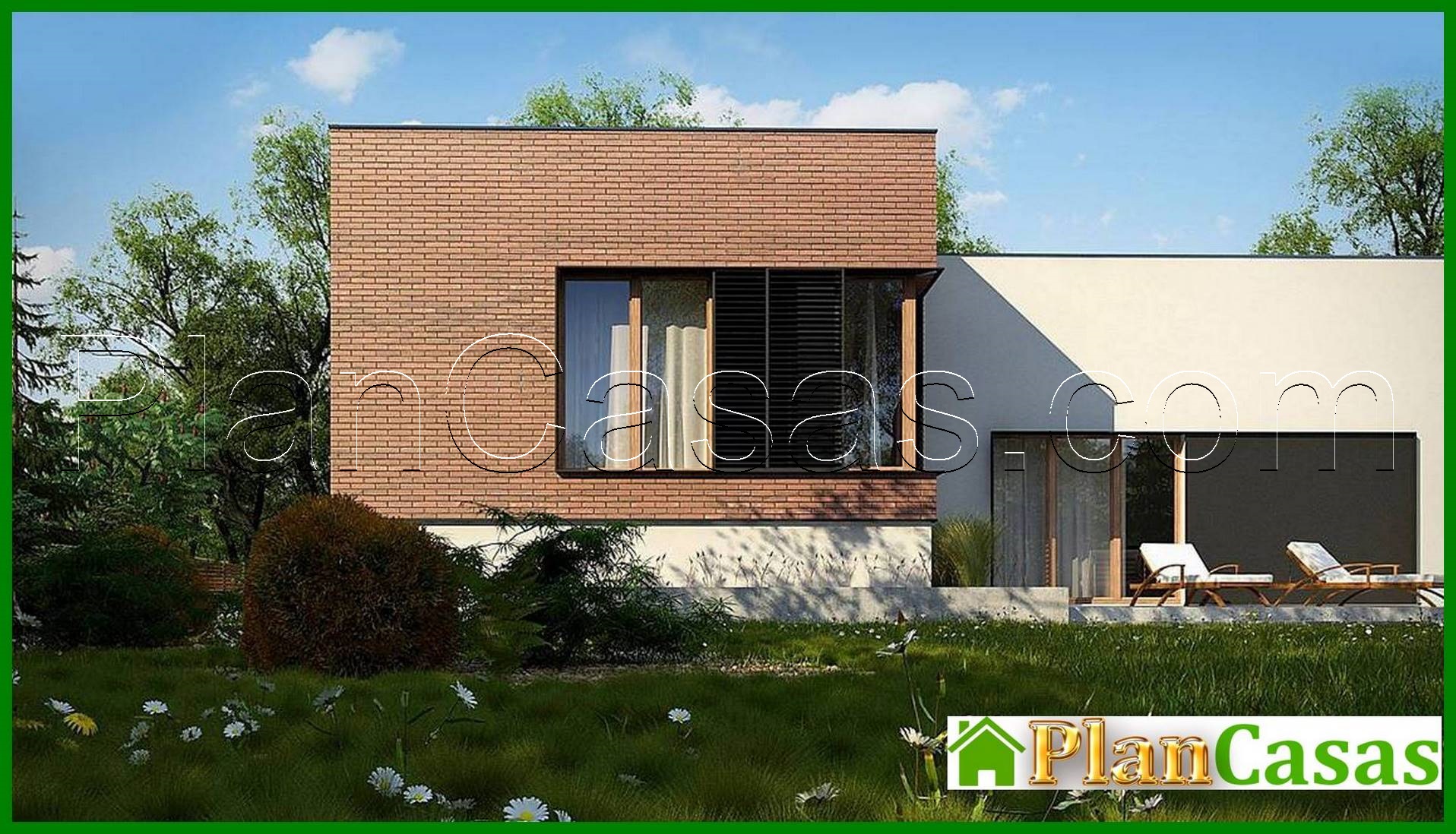 Project of a modern mansion with an area of ​​234 square meters. m in the style of minimalism