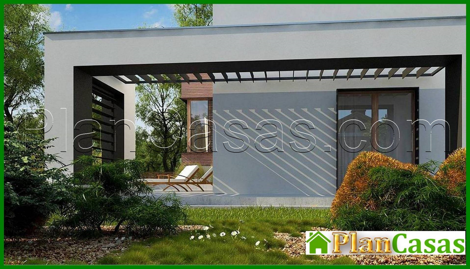 Visualization gallery - Project of a modern mansion with an area of ​​234 square meters. m in the style of minimalism