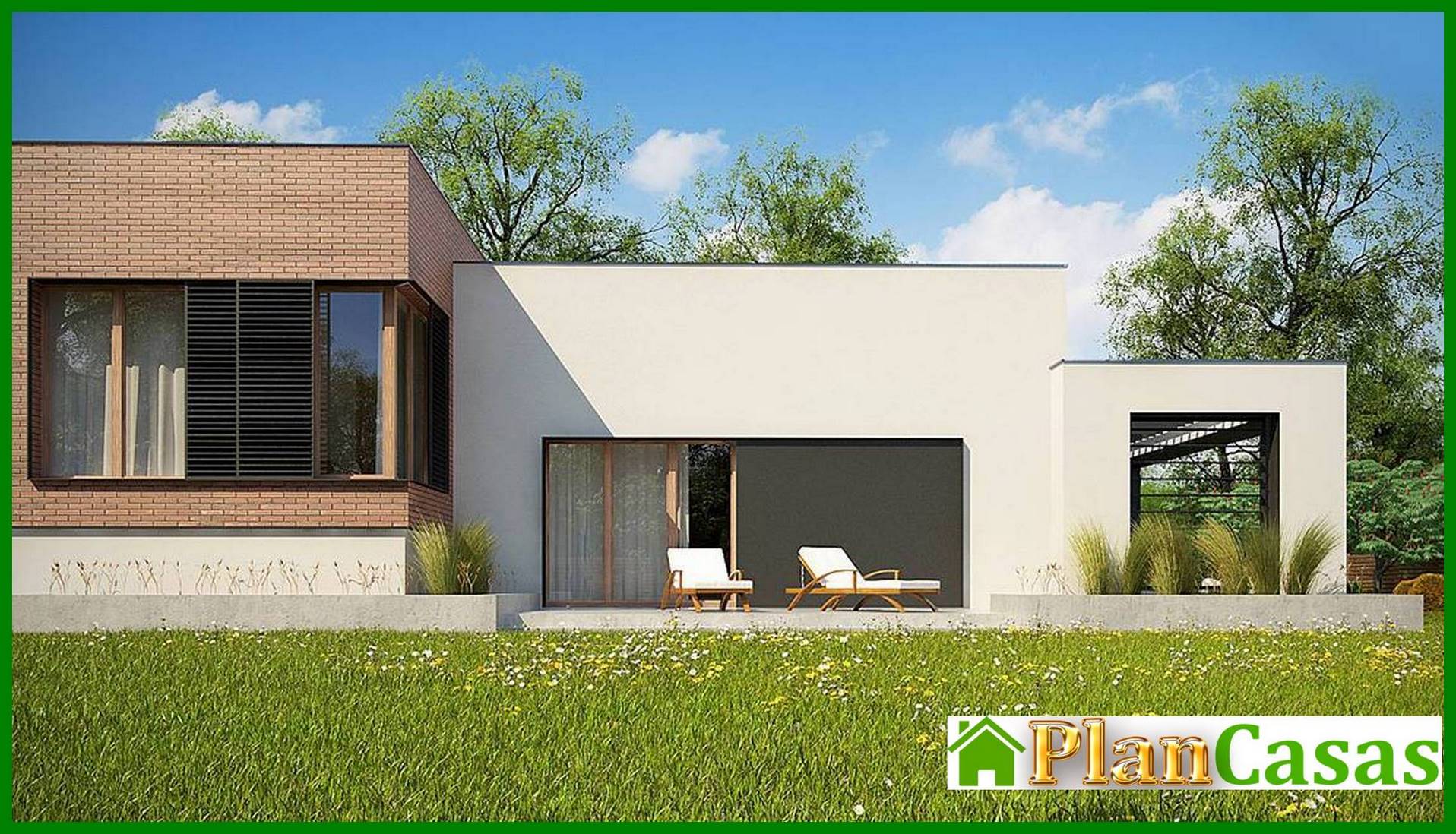 Visualization gallery - Project of a modern mansion with an area of ​​234 square meters. m in the style of minimalism