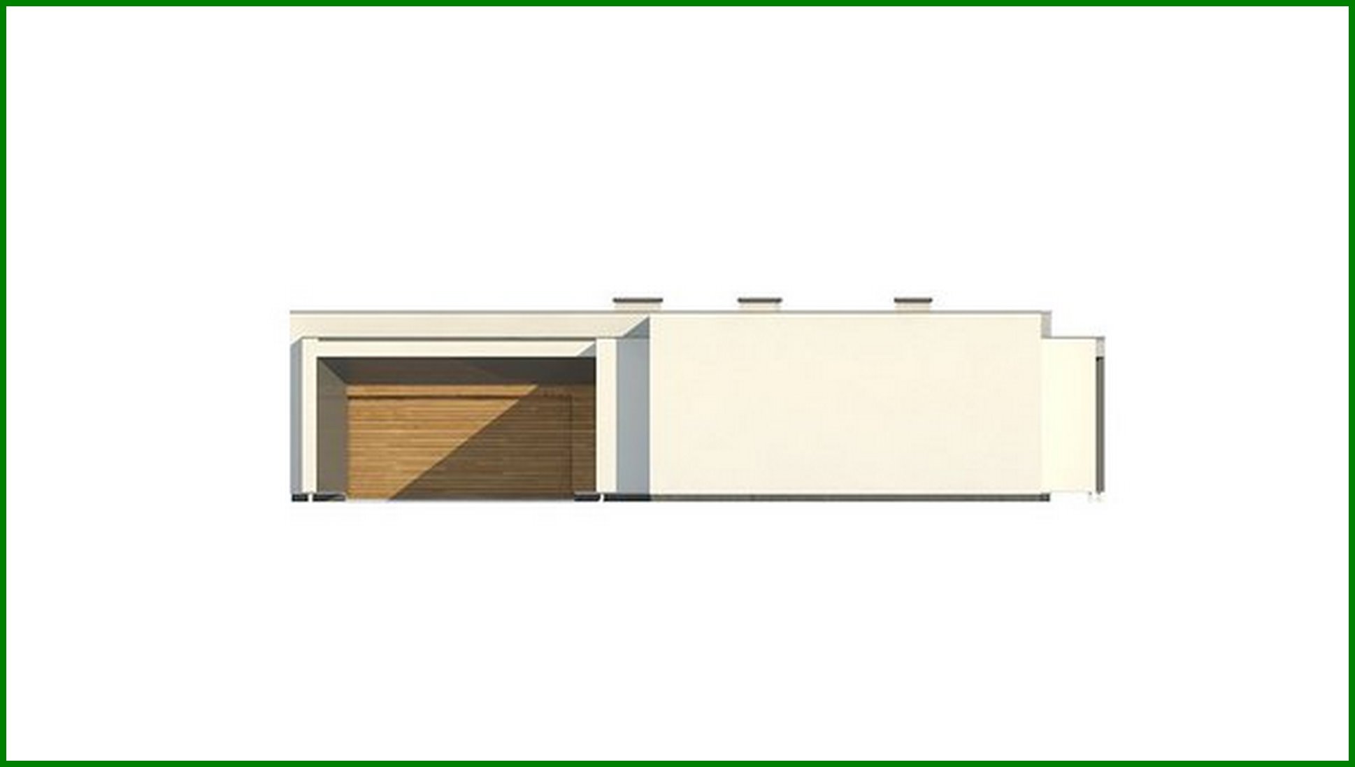 Visualization gallery - Project of a modern cottage with an area of 170 square meters. m with three bedrooms and bathrooms