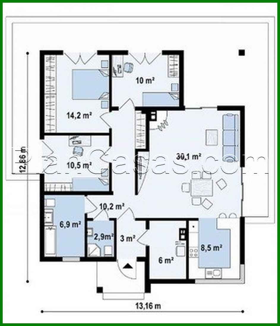 Visualization gallery - Project of 103 sqm compact fashionable cottage for a young family