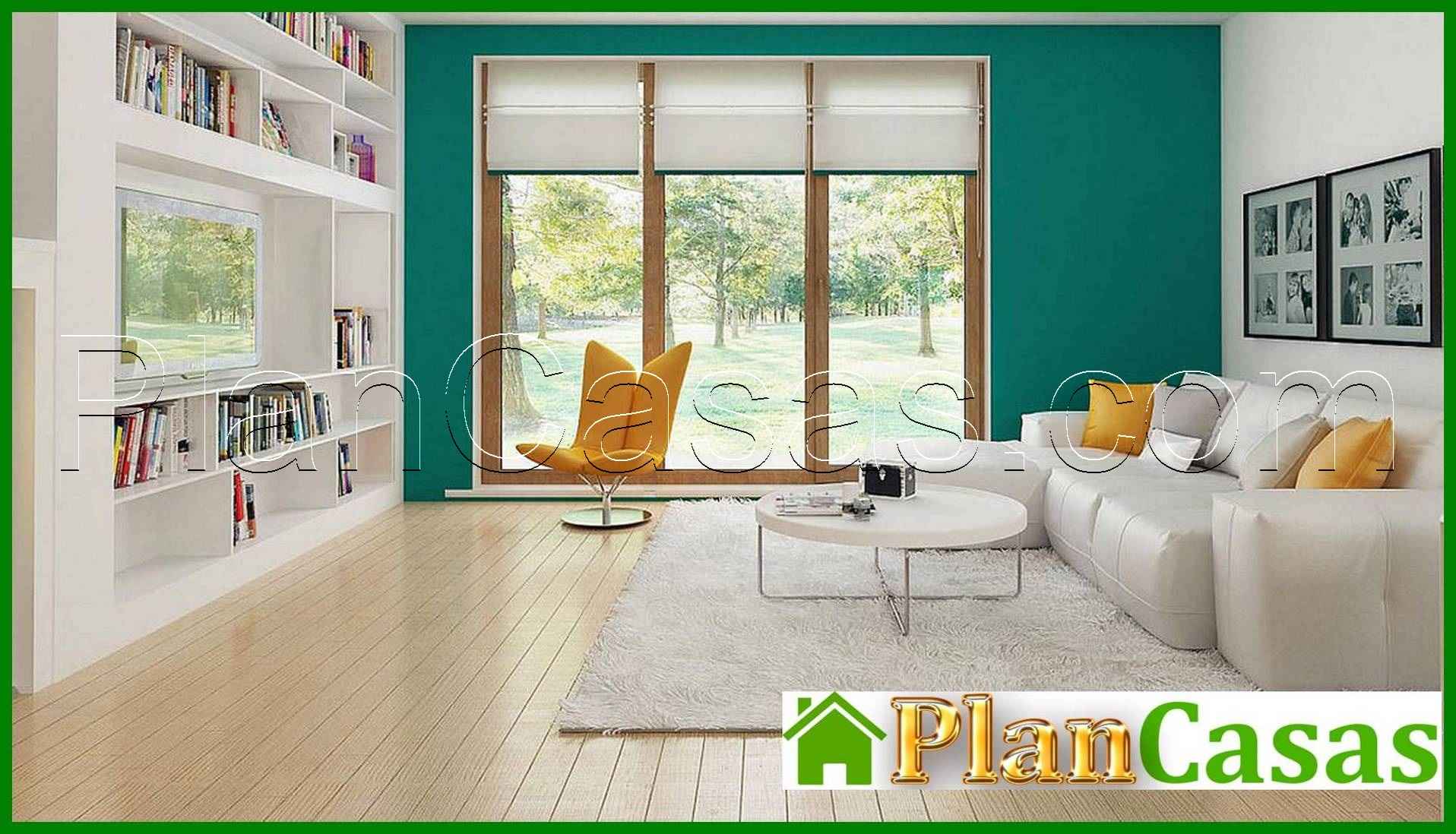 Visualization gallery - The project of a two-story house on 133 square meters m with french balconies