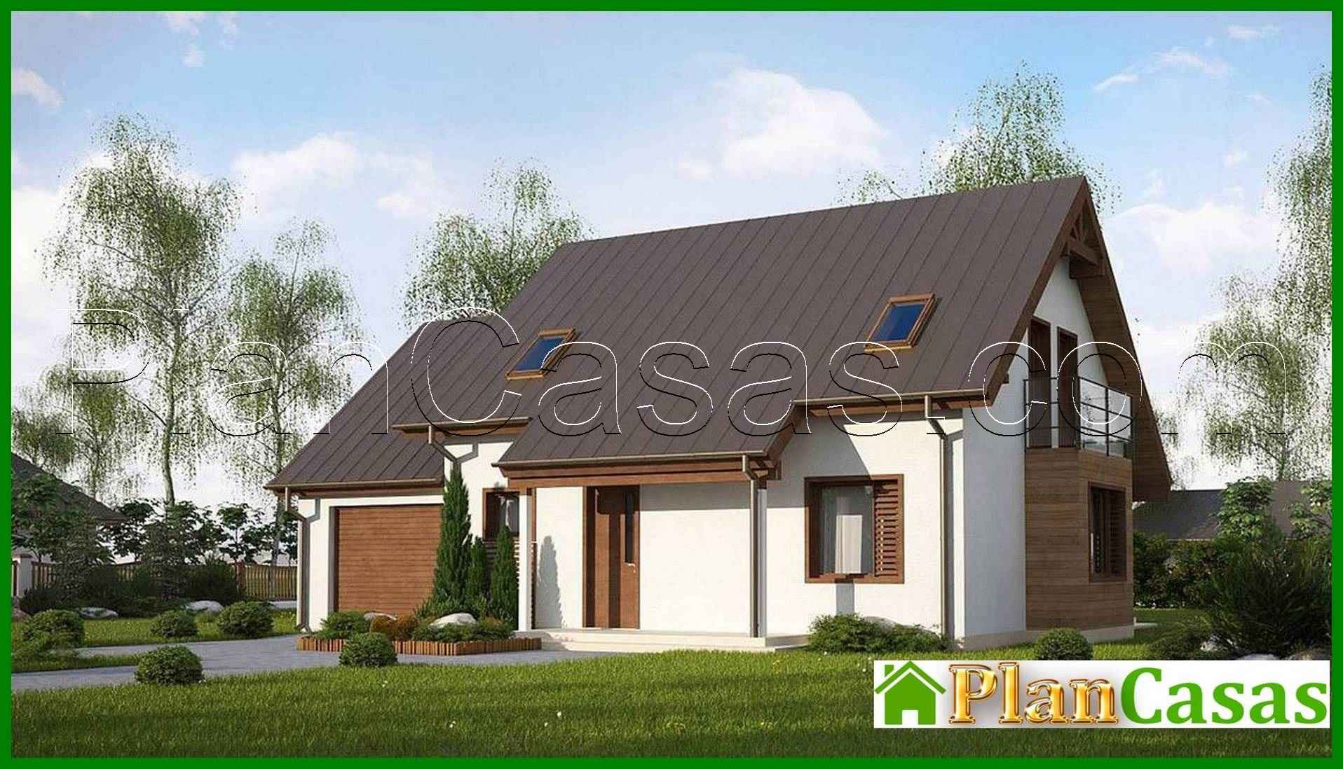 A beautiful house with gable roof