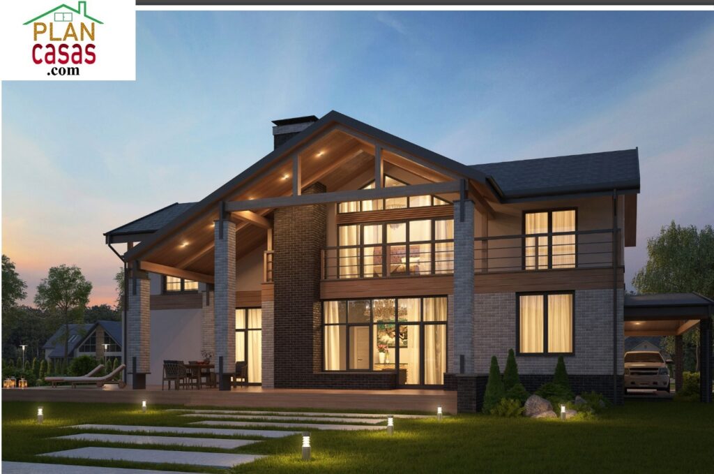 Una hermosa casa de campo