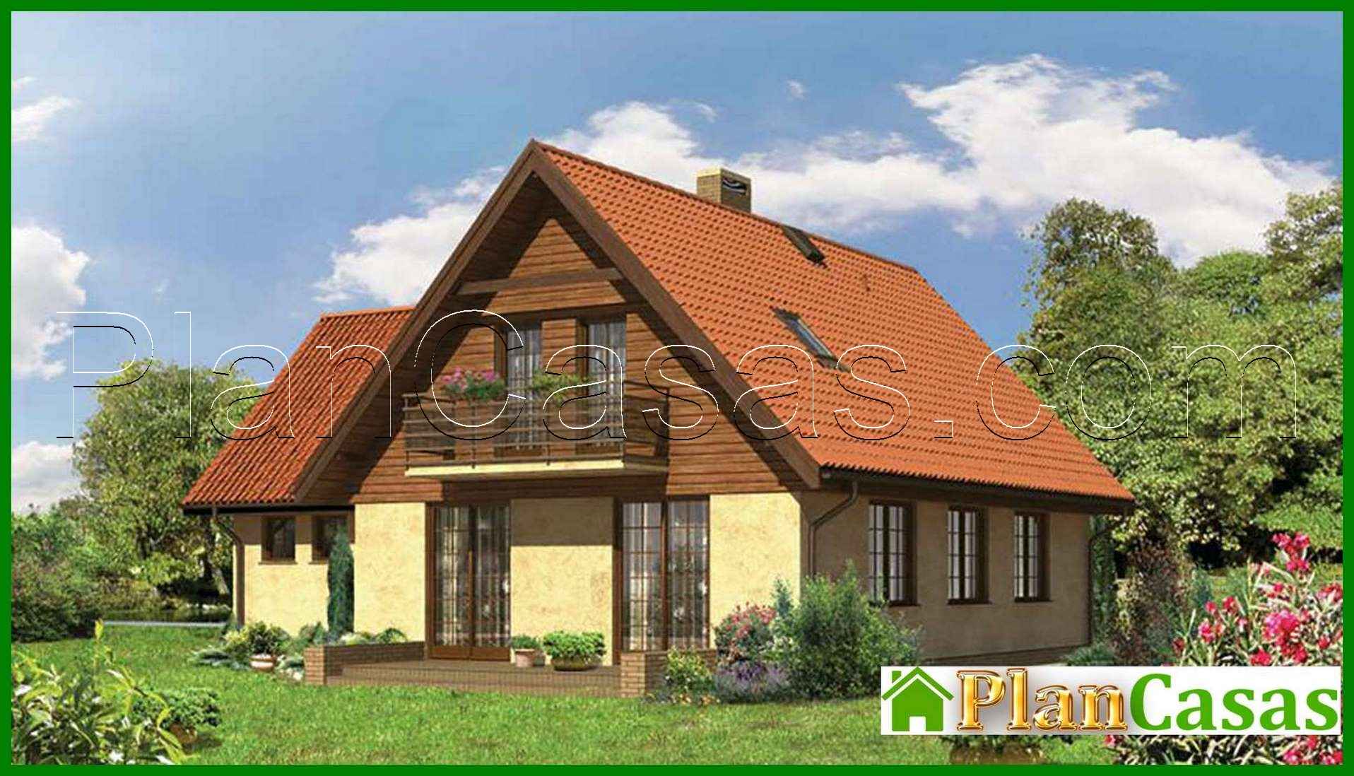 Visualization gallery - Beautiful house under a high roof