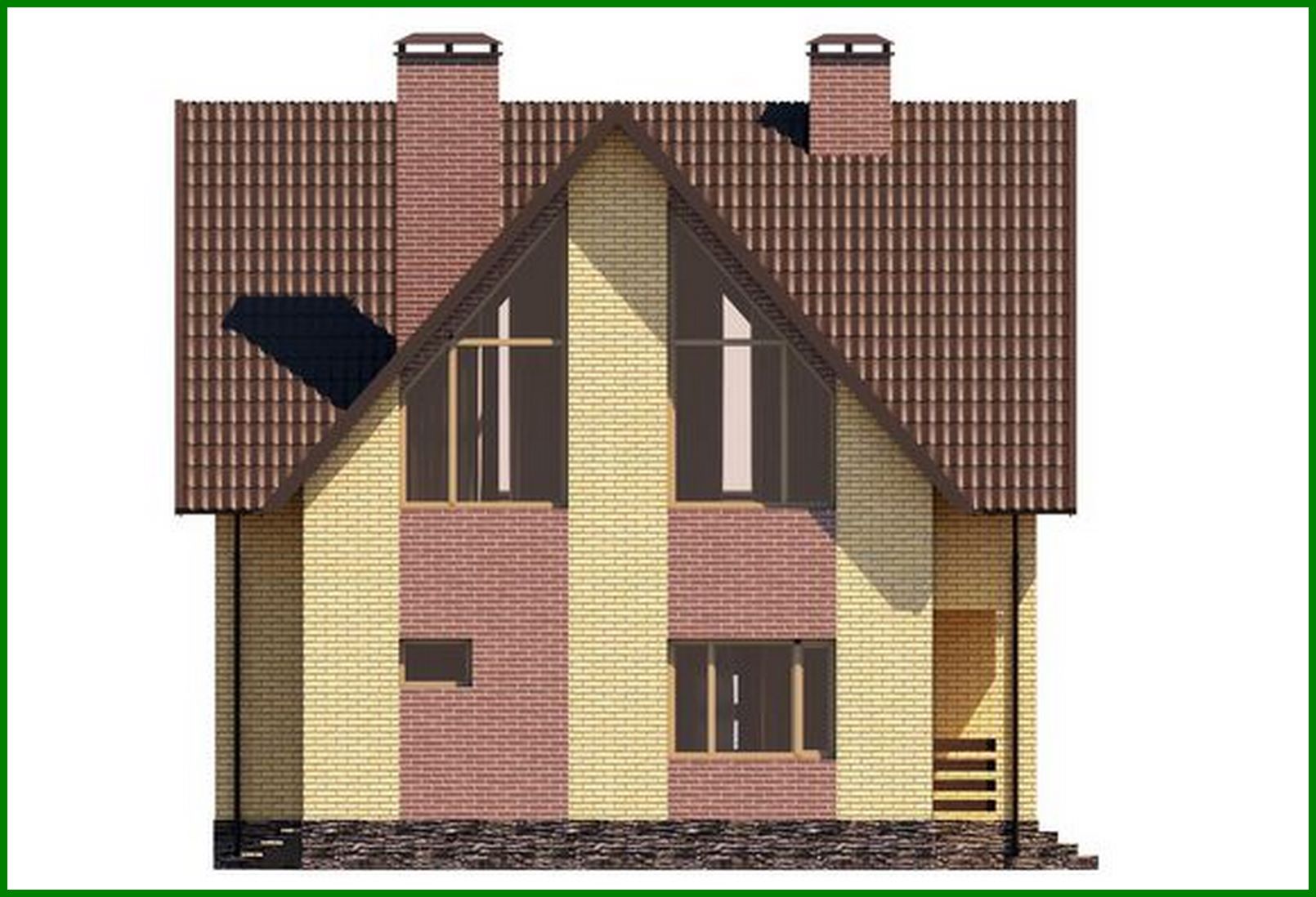 Galería de visualizaciones - Mansión preciosa con cocina-comedor combinados