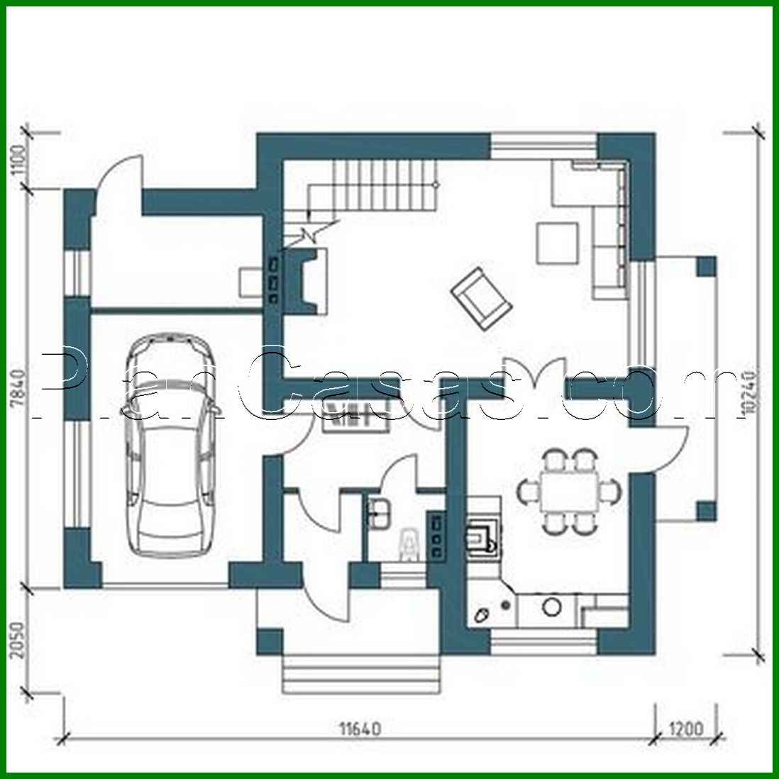 Galería de visualizaciones - Mansión preciosa con cocina-comedor combinados
