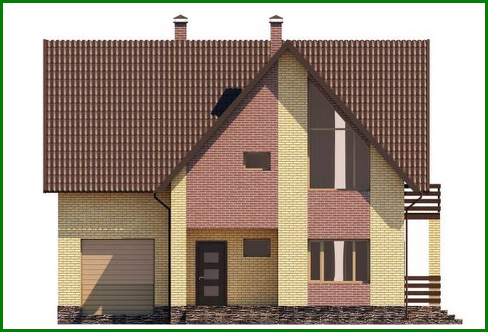 Galería de visualizaciones - Mansión preciosa con cocina-comedor combinados