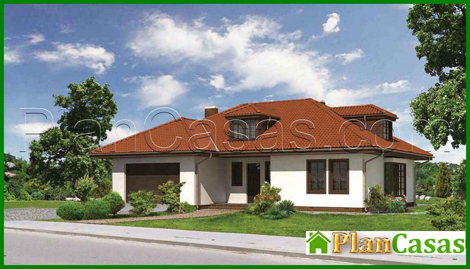 Atractivo edificio de apartamentos de dos plantas