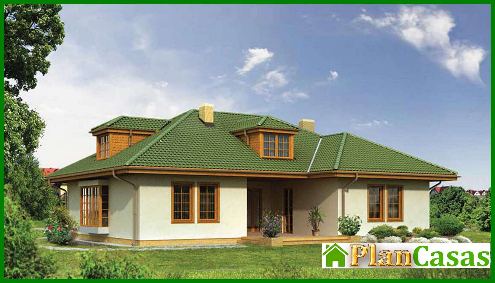 Galería de visualizaciones - Atractivo edificio de apartamentos de dos plantas